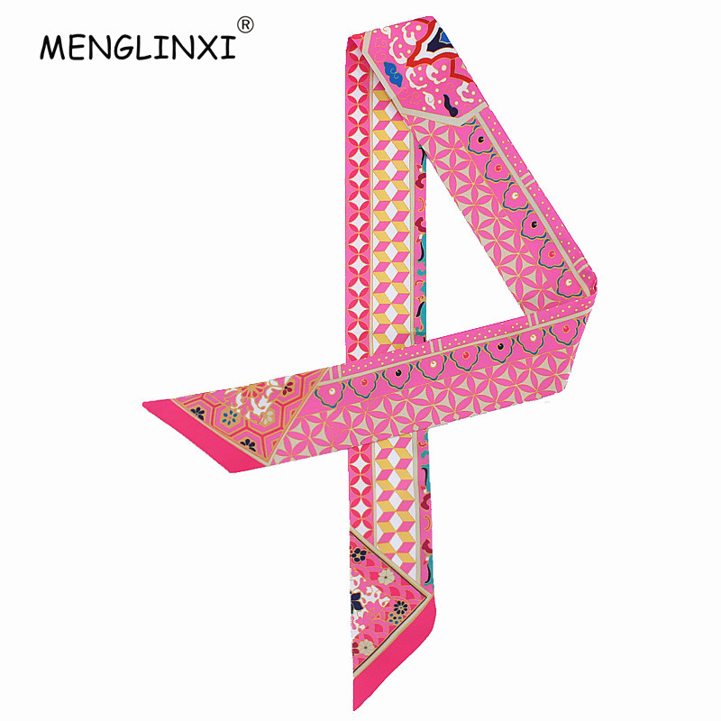 Women Bags Branded - Baru geometris motif bunga syal sutra