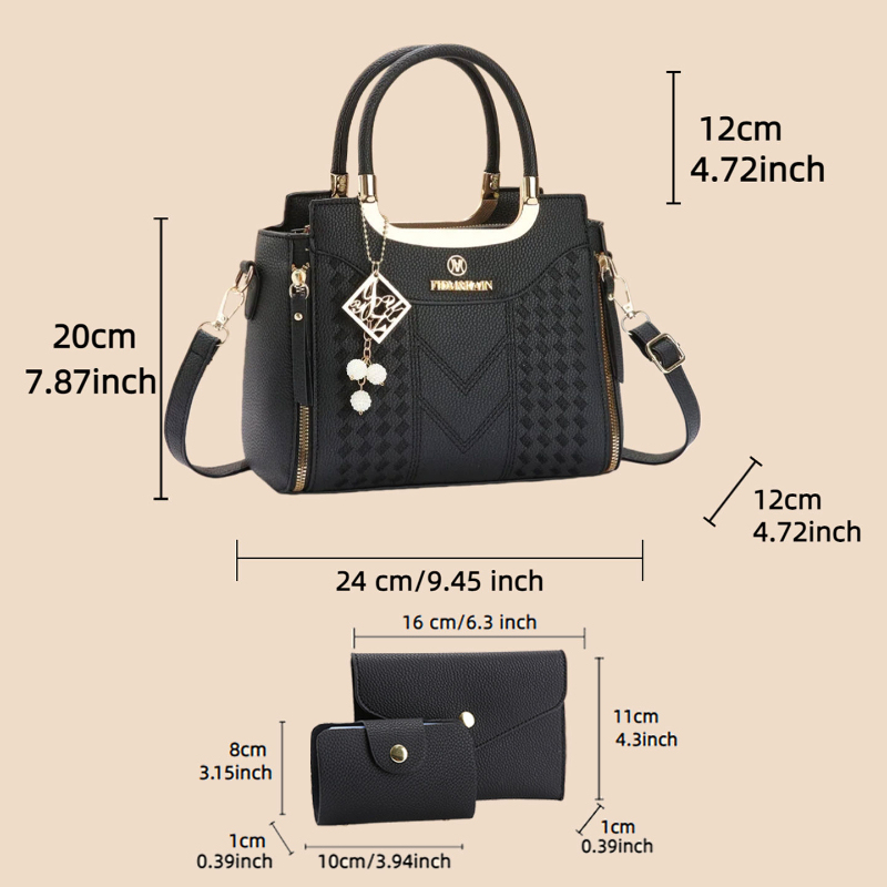 Set tas tangan 3 buah terbuat  - Women'S Bags Handbags ulasan dan harga