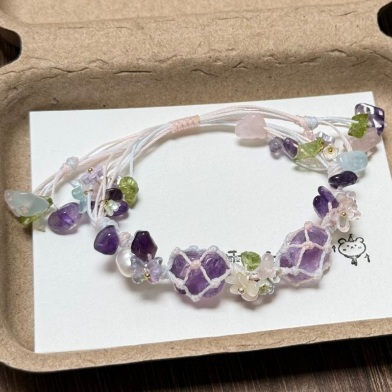 Gelang Kristal Ungu Modis yang - Women Hand Bags For Office ulasan dan harga
