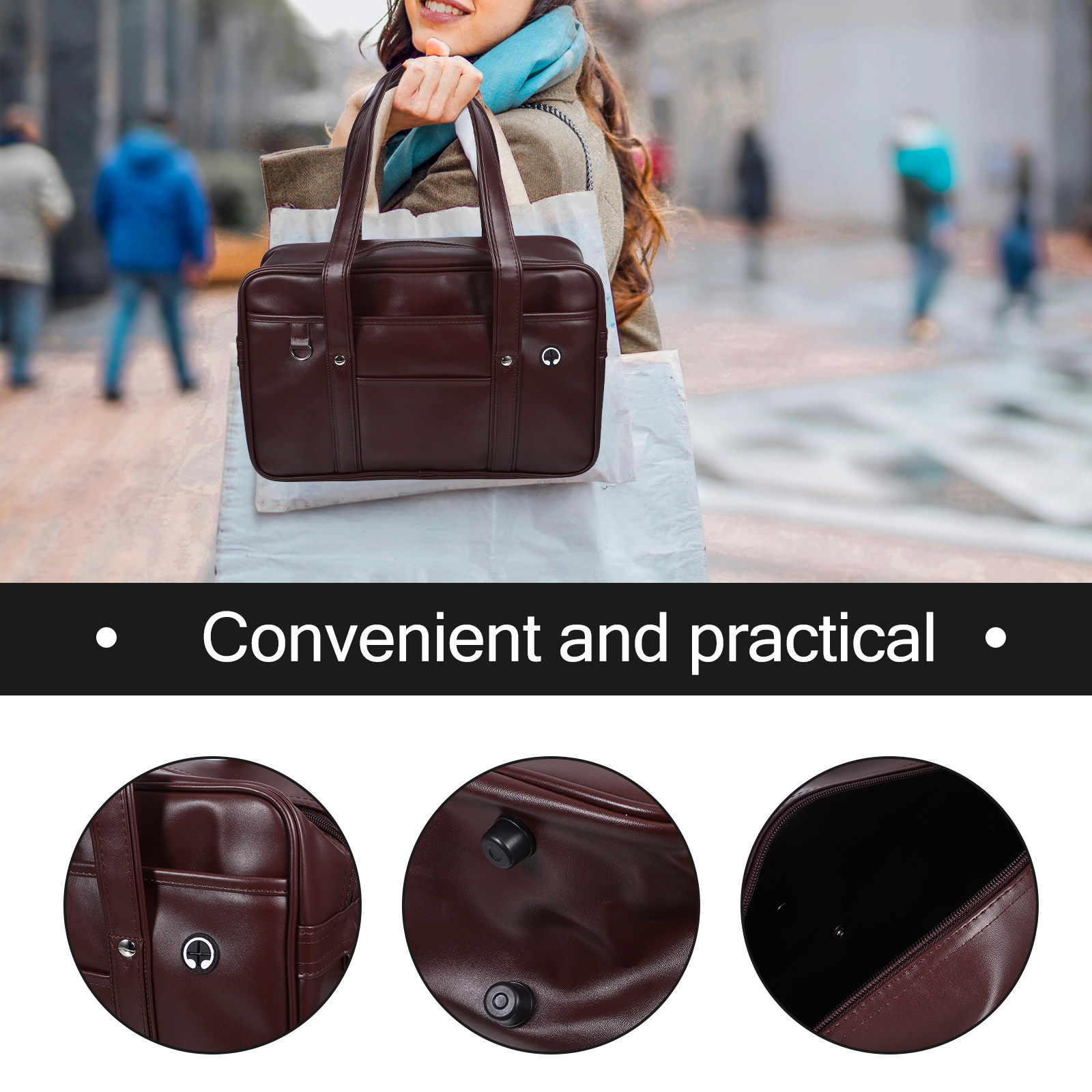 Tas Laptop PU Tahan Air dengan - Women Hand Bags For Office ulasan dan harga