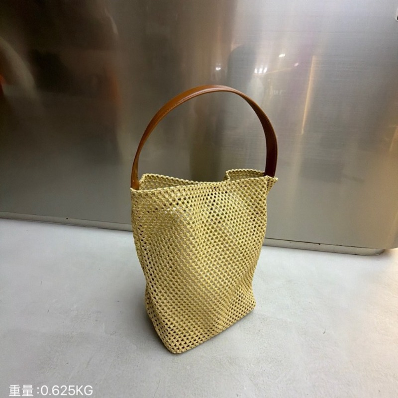 Tas Anyaman Rafia Warna Kontra - Women'S Raffia Bags ulasan dan harga