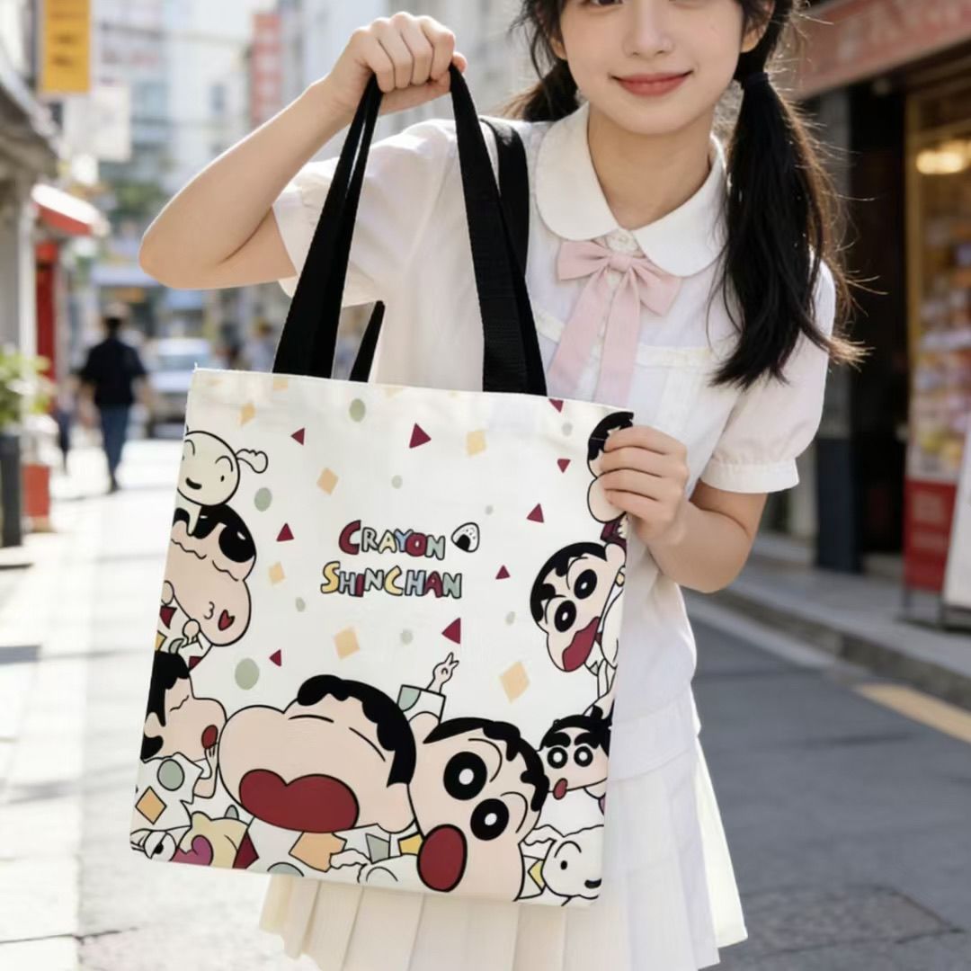 Tas Kanvas Crayon Shin-chan 20 - Women'S Bags Handbags ulasan dan harga